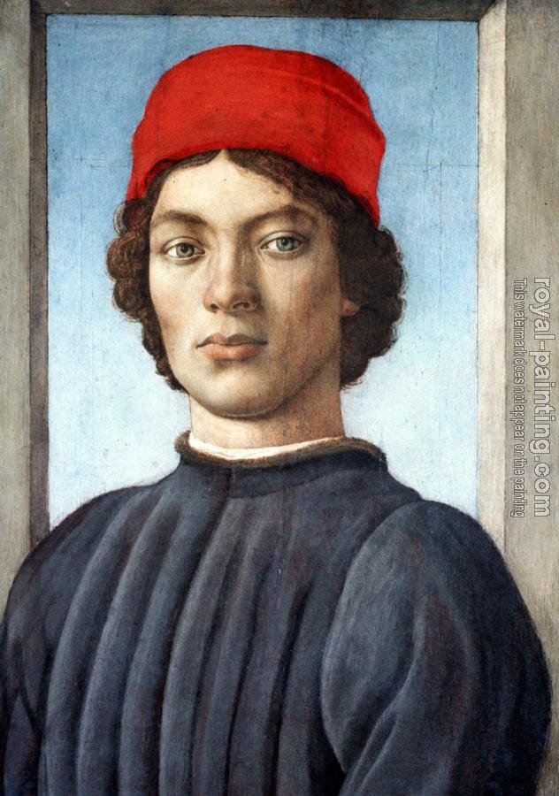 Filippino Lippi : Portrait of a youth Filippino Lippi : Portrait of a youth